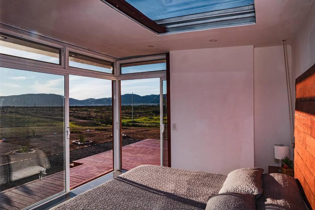 Vila Cabana El Alamo Con Jacuzzi Valle de Guadalupe Exteriér fotografie