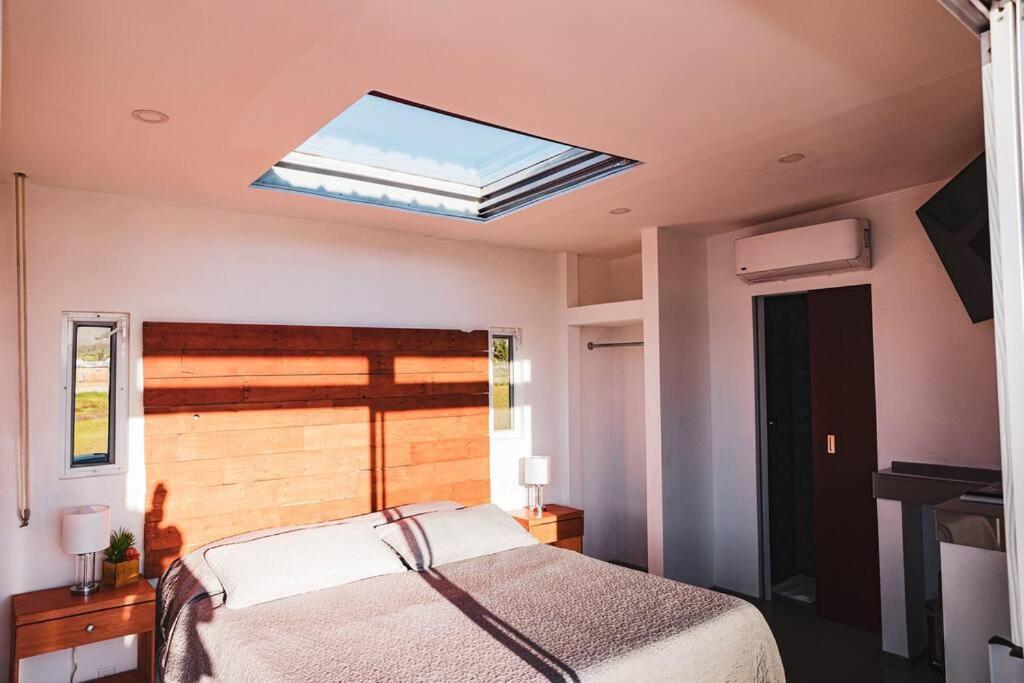 Vila Cabana El Alamo Con Jacuzzi Valle de Guadalupe Exteriér fotografie