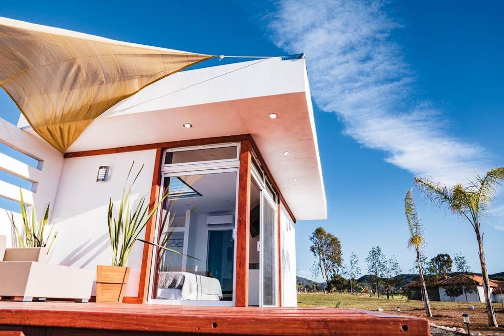 Vila Cabana El Alamo Con Jacuzzi Valle de Guadalupe Exteriér fotografie