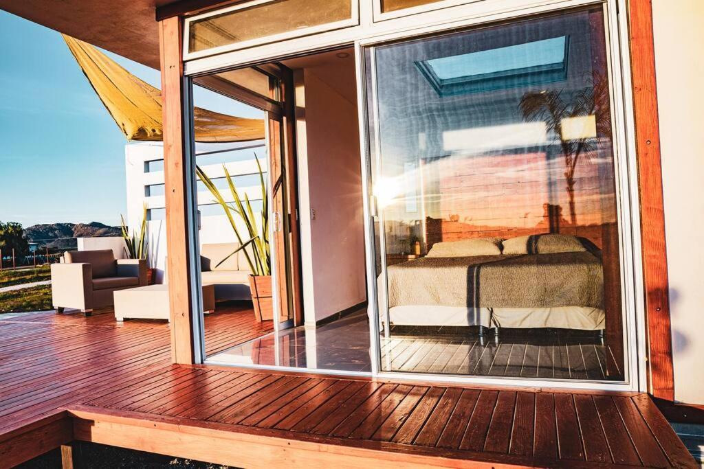 Vila Cabana El Alamo Con Jacuzzi Valle de Guadalupe Exteriér fotografie