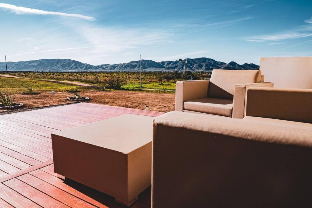 Vila Cabana El Alamo Con Jacuzzi Valle de Guadalupe Exteriér fotografie