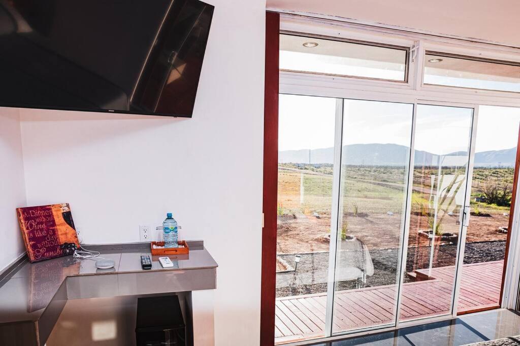 Vila Cabana El Alamo Con Jacuzzi Valle de Guadalupe Exteriér fotografie