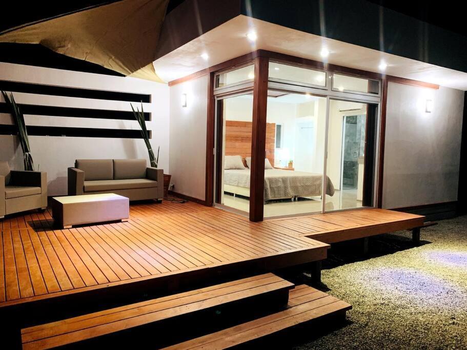 Vila Cabana El Alamo Con Jacuzzi Valle de Guadalupe Exteriér fotografie