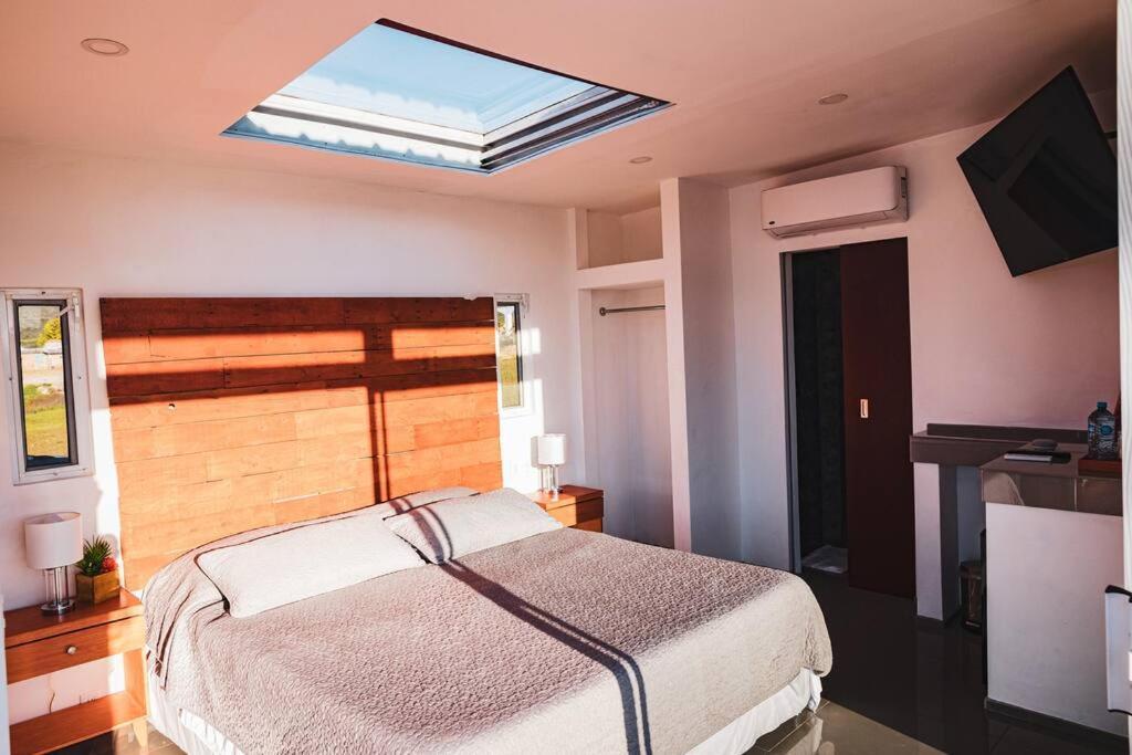 Vila Cabana El Alamo Con Jacuzzi Valle de Guadalupe Exteriér fotografie