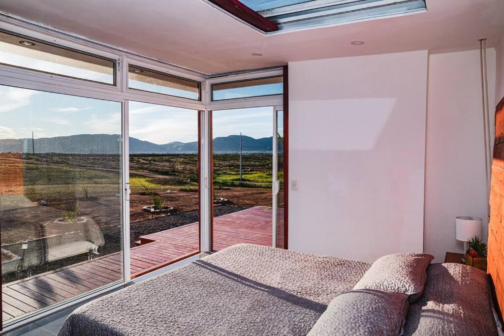 Vila Cabana El Alamo Con Jacuzzi Valle de Guadalupe Exteriér fotografie